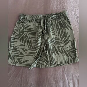 Nicole Miller Olive Green Skirt